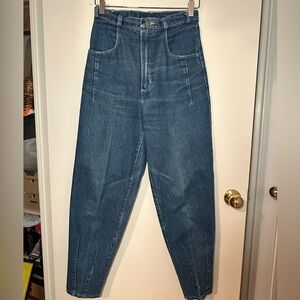 Vintage 80s/90s Rare Calvin Klein High Rise Blue Jeans